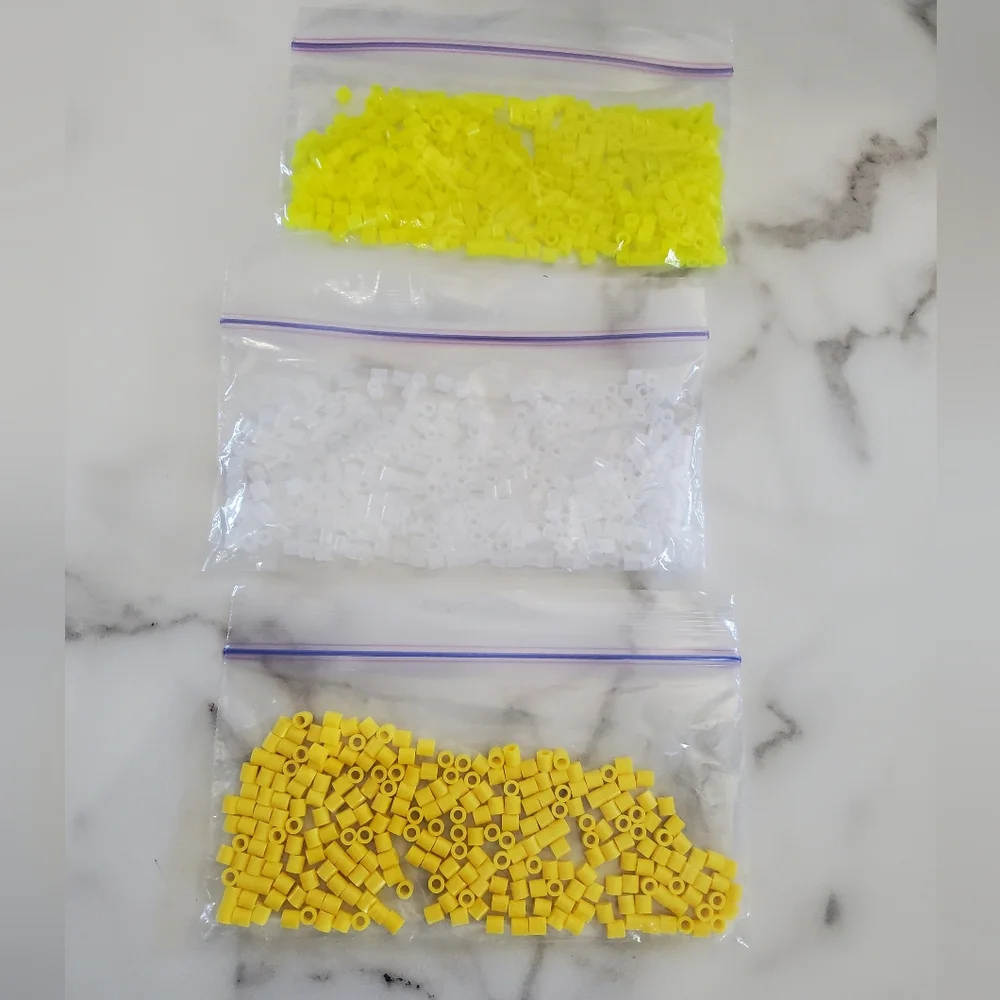 Perler Beads 30 small Baggies of Colors and Accessories Bundle